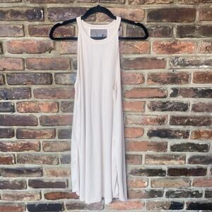 Audrey 3+1 Cream Sleeveless Back Keyhole Mini Dress Women's SIze Small